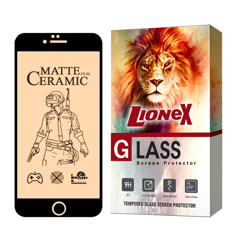 محافظ صفحه نمایش سرامیکی مات لایونکس مدل CERMAL مناسب برای گوشی موبایل اپل iPhone 6s / iPhone 6