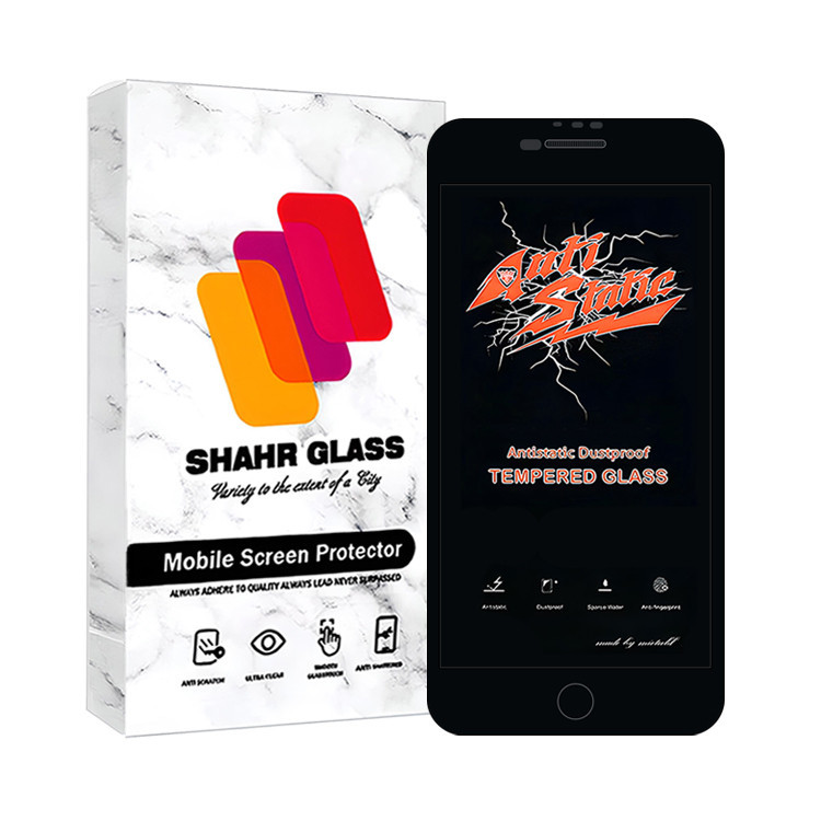 محافظ صفحه نمایش آنتی استاتیک شهر گلس مدل ANTIDUSTSHNW مناسب برای گوشی موبایل اپل iPhone 8 Plus