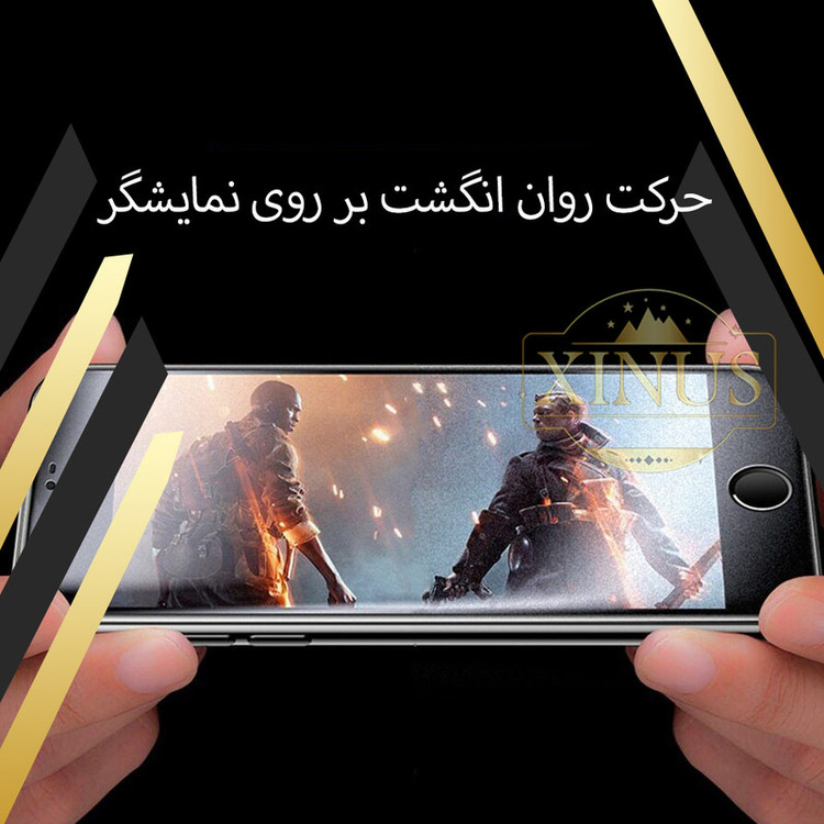 محافظ صفحه نمایش سرامیک مات ژینوس مدل CAXI مناسب برای گوشی موبایل هوآوی Y5p