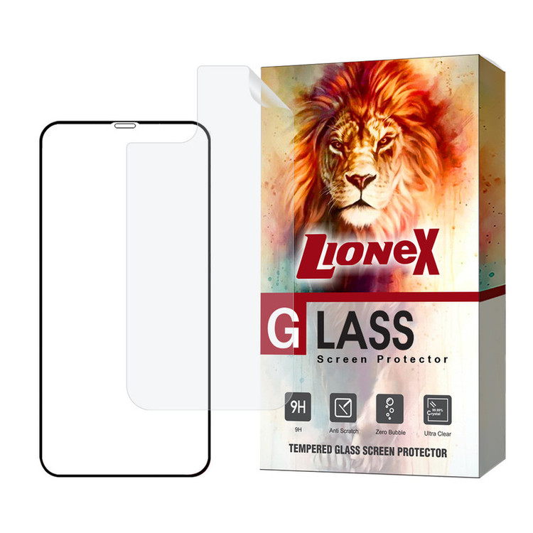 محافظ صفحه نمایش لایونکس مدل FUNABKLI مناسب برای گوشی موبایل اپل iPhone 11 به همراه محافظ پشت گوشی