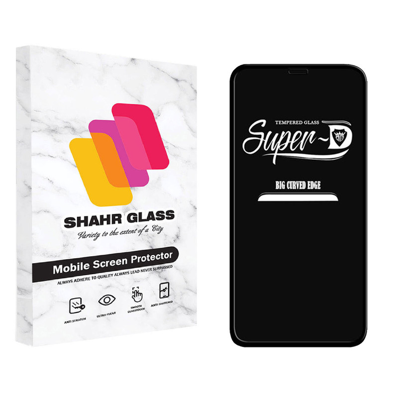 محافظ صفحه نمایش شهر گلس مدل SUPERD مناسب برای گوشی موبایل اپل iPhone XR