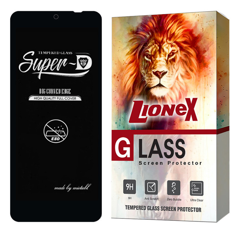 محافظ صفحه نمایش لایونکس مدل SUPRL20 مناسب برای گوشی موبایل شیائومی Redmi 12 4G / Redmi 12 5G / Note 13R 5G / Redmi 13 4G / Redmi 13 5G / Poco M6 Plus / بلک ویو BlackView Shark 8 4G