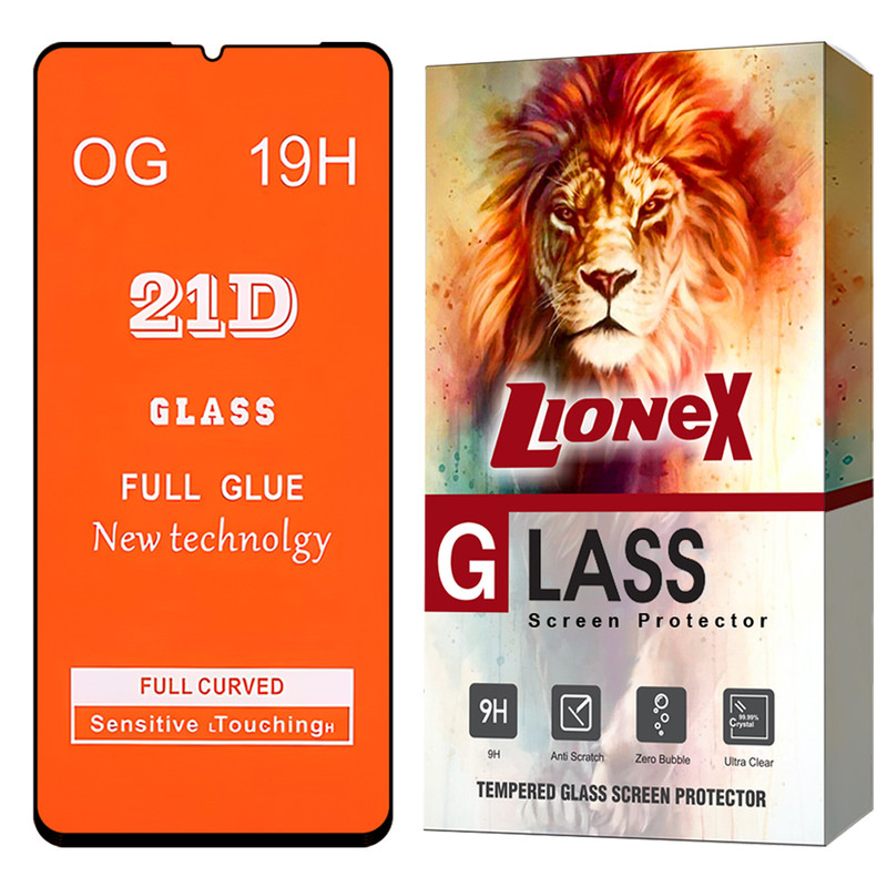 محافظ صفحه نمایش لایونکس مدل FULL20 مناسب برای گوشی موبایل آنر Play 10 / شیائومی Redmi 13C