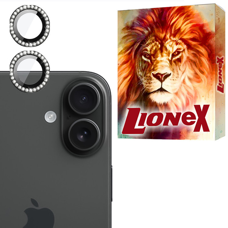 محافظ لنز دوربین شیشهای لایونکس مدل NRIL20 مناسب برای گوشی موبایل اپل iPhone 16