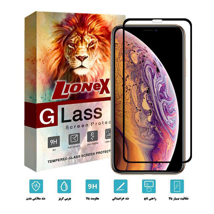 محافظ صفحه نمایش سرامیکی لایونکس مدل CMC-L مناسب برای گوشی موبایل اپل iPhone 11 Pro Max