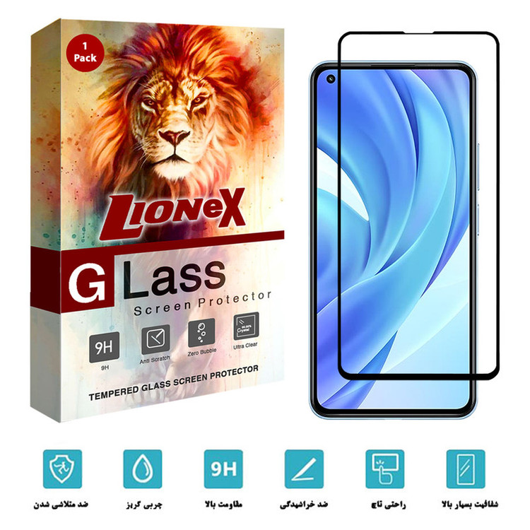 محافظ صفحه نمایش سرامیکی لایونکس مدل CRC-L مناسب برای گوشی موبایل شیائومی Mi 11 Lite 5G