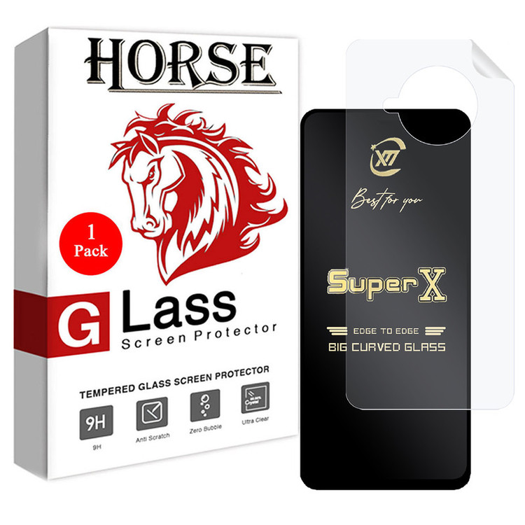 محافظ صفحه نمایش هورس مدل 2SXN مناسب برای گوشی موبایل شیائومی Mi 10T Lite 5G به همراه محافظ پشت گوشی