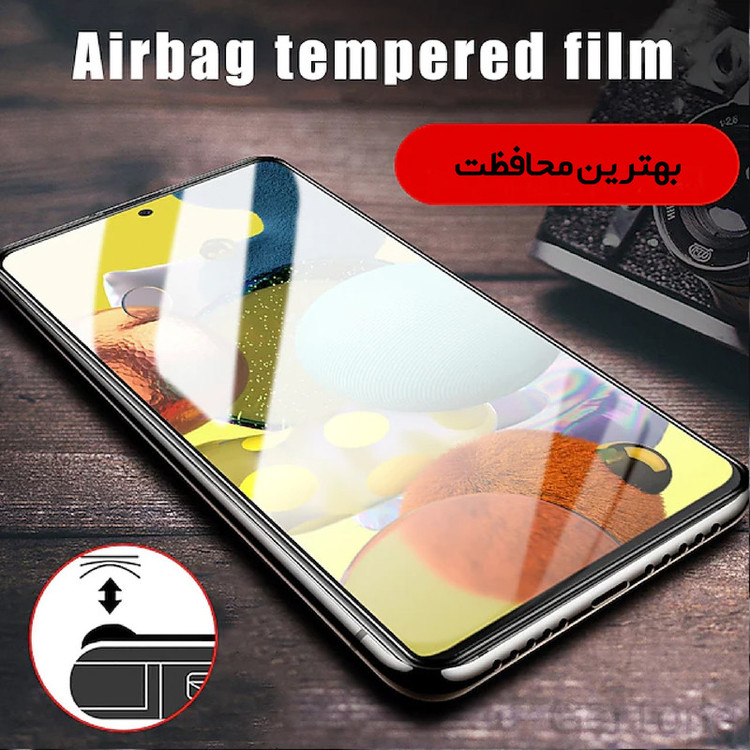 محافظ صفحه نمایش هورس مدل 2AIRN مناسب برای گوشی موبایل سامسونگ Galaxy M40 به همراه محافظ پشت گوشی
