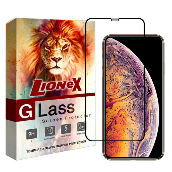 محافظ صفحه نمایش لایونکس مدل FULZPLUS مناسب برای گوشی موبایل اپل iPhone XS