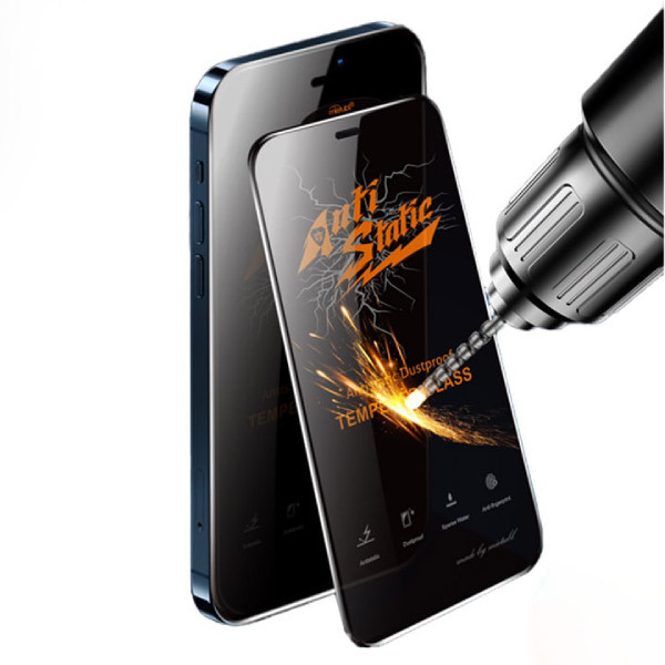 محافظ صفحه نمایش انتی استاتیک ژینوس مدل ANTIDUSTX مناسب برای گوشی موبایل اپل iPhone 14 Pro
