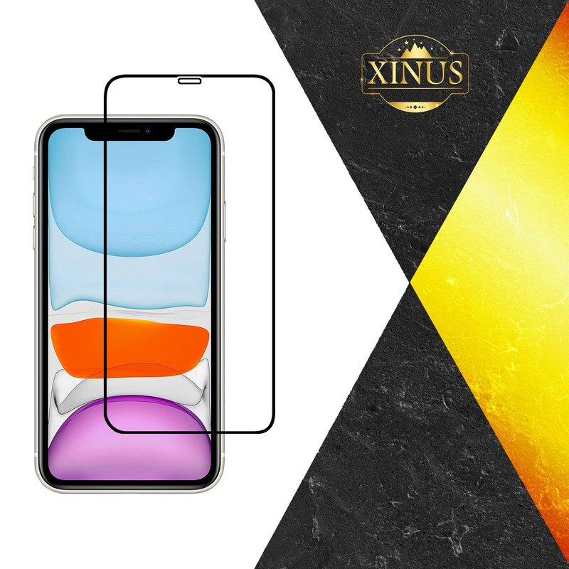 محافظ صفحه نمایش ژینوس مدل FULPLUSX مناسب برای گوشی موبایل اپل iPhone 11