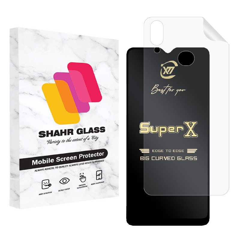 محافظ صفحه نمایش شهر گلس مدل 2SXN مناسب برای گوشی موبایل سامسونگ Galaxy A10s به همراه محافظ پشت گوشی