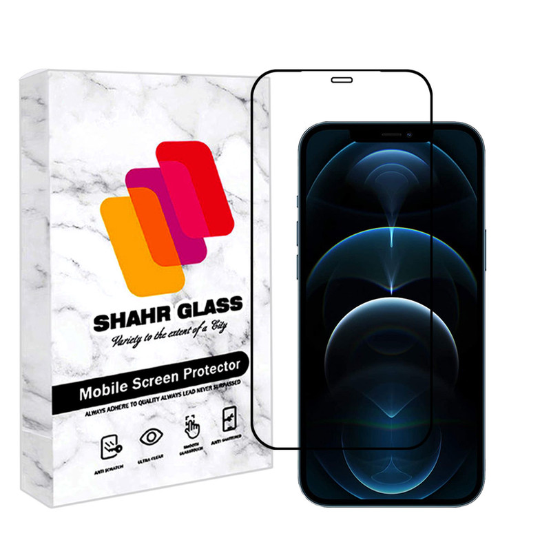 محافظ صفحه نمایش شهر گلس مدل FULPLUSSH مناسب برای گوشی موبایل اپل iPhone 12 Pro Max