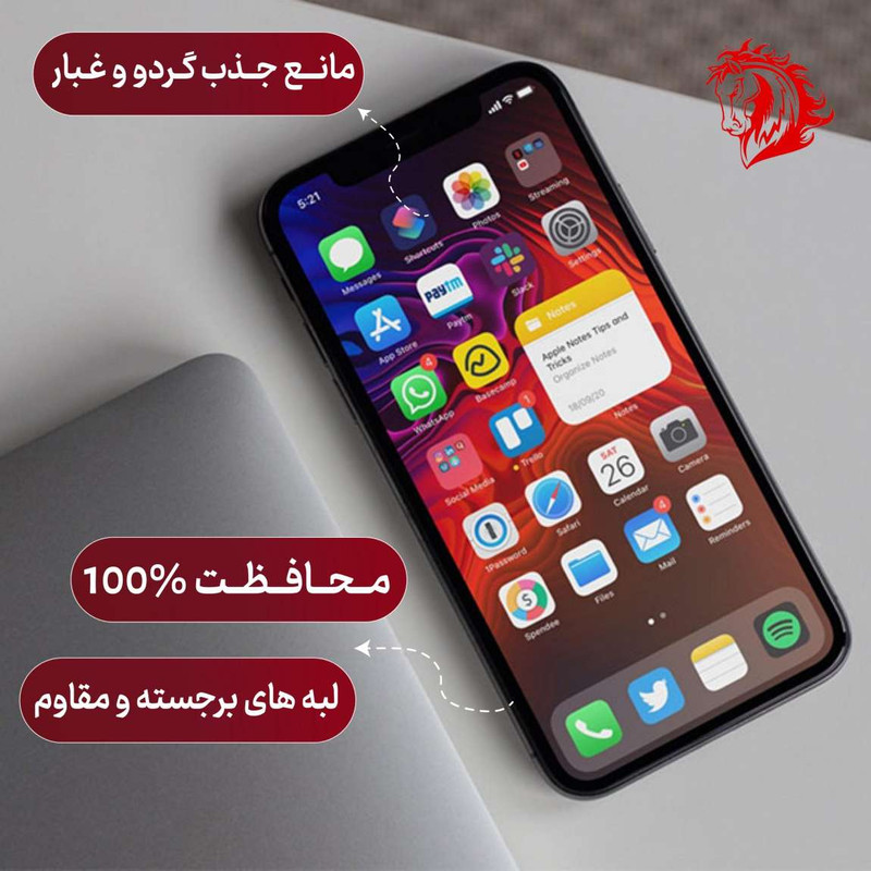 محافظ صفحه نمایش ایربگ هورس مدل SIFUHORS مناسب برای گوشی موبایل سامسونگ Galaxy A14 5G