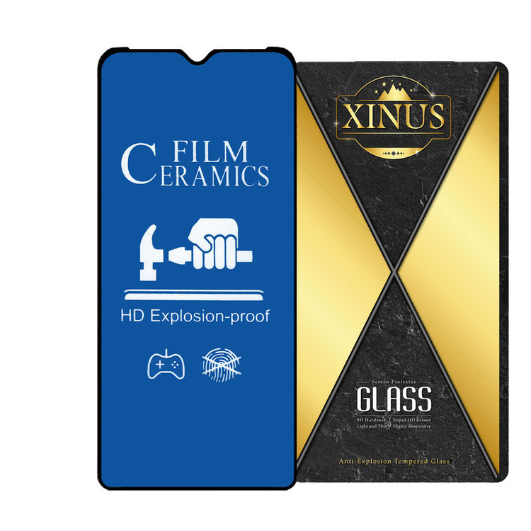 محافظ صفحه نمایش سرامیکی مات ژینوس مدل BLUECRMX مناسب برای گوشی موبایل سامسونگ Galaxy A02