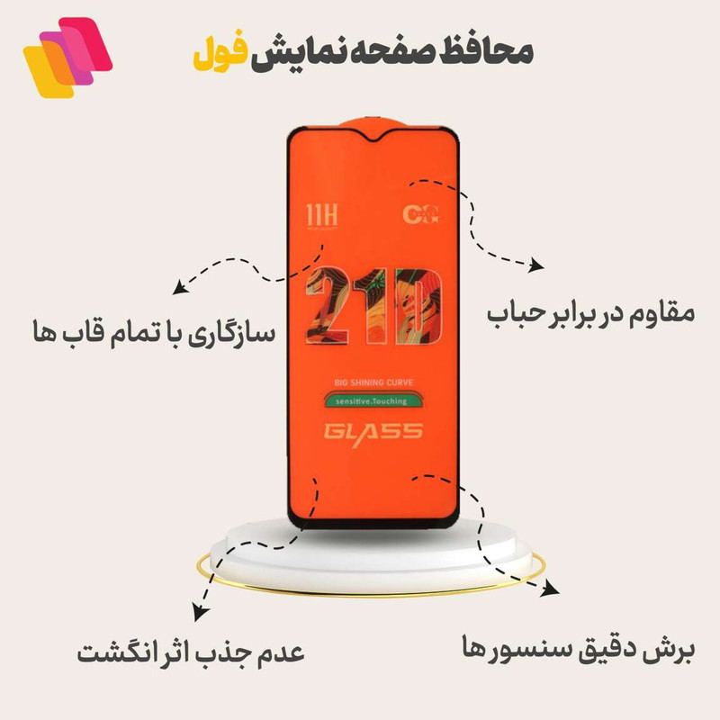 محافظ صفحه نمایش فول شهر گلس مدل FULPLUSSH مناسب برای گوشی موبایل شیائومی 13T Pro