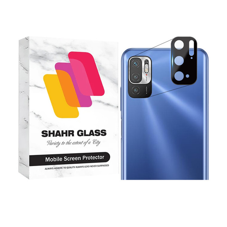 محافظ لنز دوربین شهر گلس مدل FULLENSS مناسب برای گوشی موبایل شیائومی Poco M3 Pro 4G / Poco M3 Pro 5G / Redmi Note 11 SE