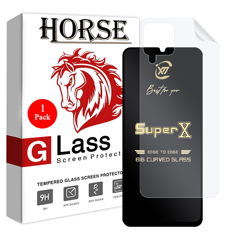 محافظ صفحه نمایش هورس مدل 2SXN مناسب برای گوشی موبایل سامسونگ Galaxy M42 5G به همراه محافظ پشت گوشی