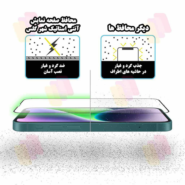 محافظ صفحه نمایش شهر گلس مدل ANTTS مناسب برای گوشی موبایل ویکو Wiko T3