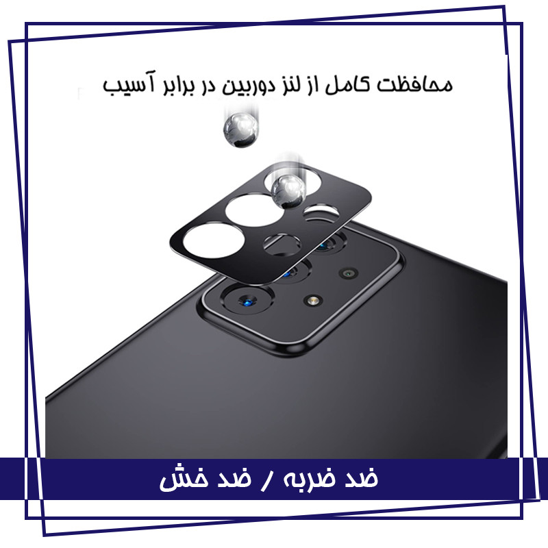محافظ صفحه نمایش هورس مدل 3FNF مناسب برای گوشی موبایل سامسونگ Galaxy A21s به همراه محافظ پشت گوشی و محافظ لنز دوربین