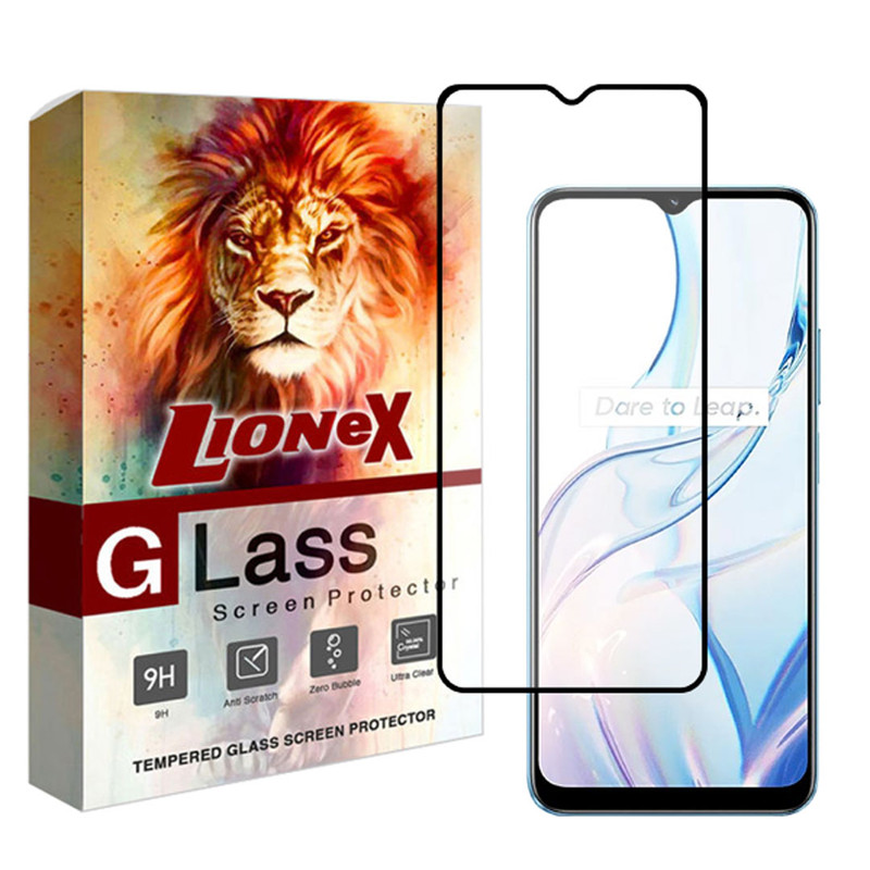 محافظ صفحه نمایش سرامیکی مات لایونکس مدل MCERAMLION مناسب برای گوشی موبایل ریلمی C30s