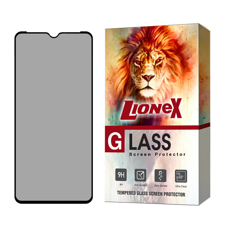 محافظ صفحه نمایش حریم شخصی لایونکس مدل FILPRVCLIN مناسب برای گوشی موبایل سامسونگ Galaxy A23 4G / A23 5G / M23