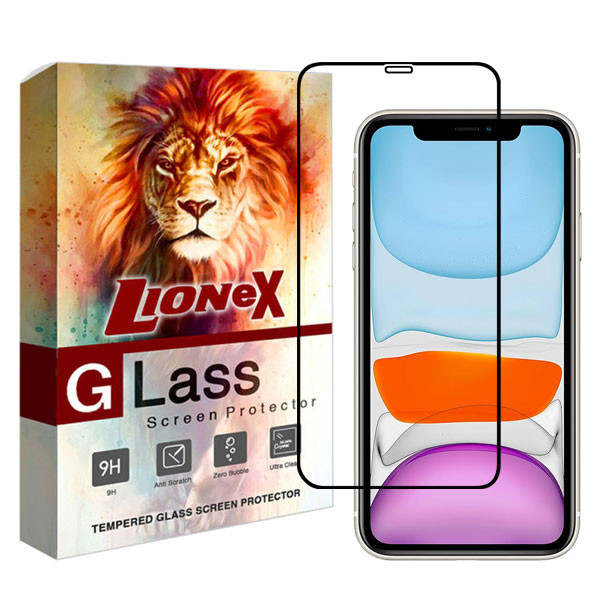 محافظ صفحه نمایش لایونکس مدل FULZPLUS مناسب برای گوشی موبایل اپل iPhone 11