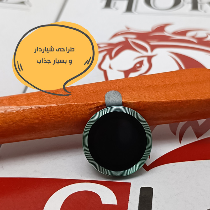 محافظ لنز دوربین هورس مدل RINGISLHR مناسب برای گوشی موبایل اپل iPhone 12 / iPhone 12 mini / iPhone 11