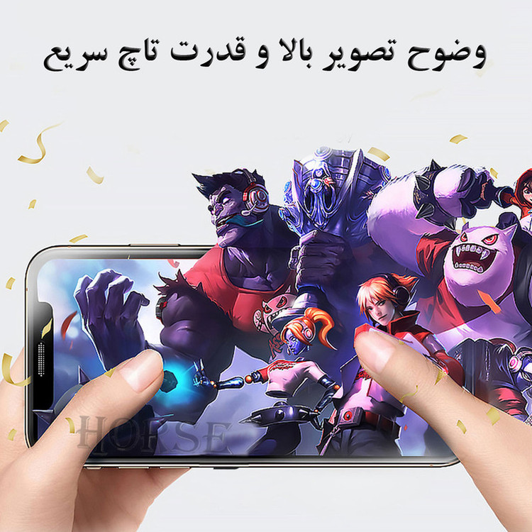 محافظ صفحه نمایش هورس مدل AIRH مناسب برای گوشی موبایل اپل iPhone XS