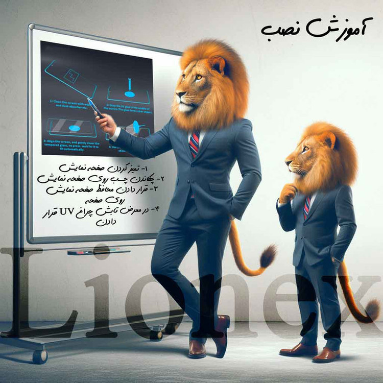 محافظ صفحه نمایش یووی لایونکس مدل UVLIGHTL مناسب برای گوشی موبایل شیائومی 12 / 12S / 12X