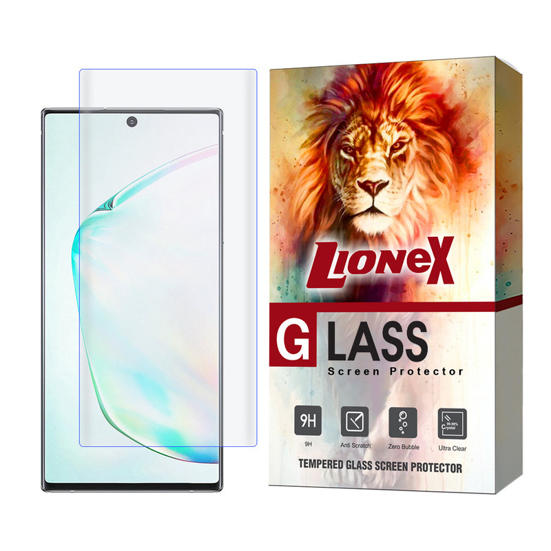 محافظ صفحه نمایش یووی لایونکس مدل UVLIGHTL مناسب برای گوشی موبایل سامسونگ Galaxy Note 10 4G / Galaxy Note 10 5G