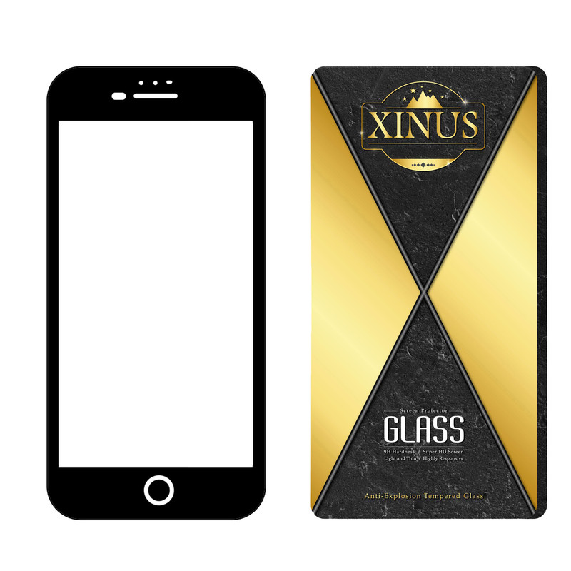 محافظ صفحه نمایش ژینوس مدل CRS مناسب برای گوشی موبایل اپل iPhone 6 Plus