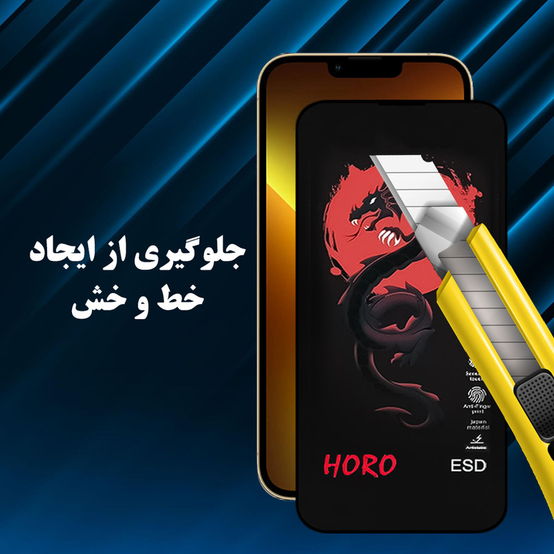 محافظ صفحه نمایش لایونکس مدل HFUL30 مناسب برای گوشی موبایل بلک ویو Color 8