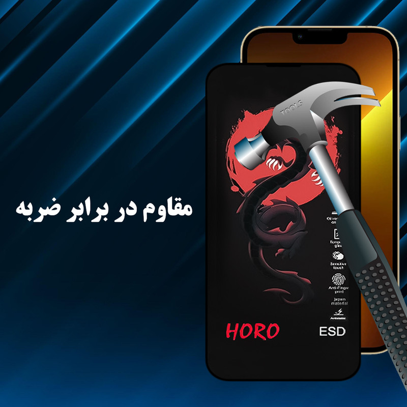 محافظ صفحه نمایش لایونکس مدل HFUL30 مناسب برای گوشی موبایل بلک ویو Color 8