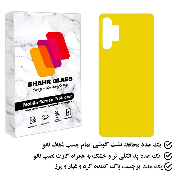 محافظ پشت گوشی نانو شهر گلس مدل TPBSR مناسب برای گوشی موبایل سامسونگ Galaxy A32 4G