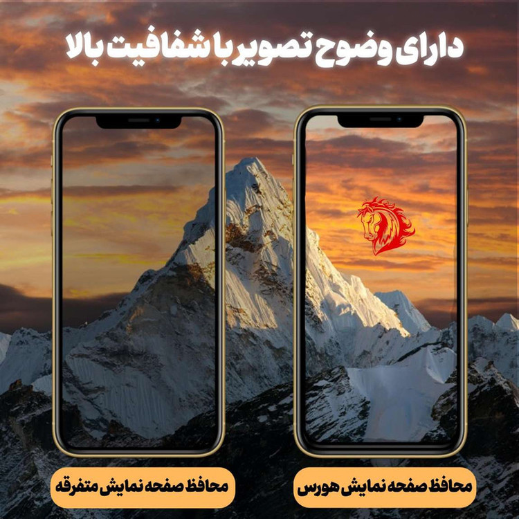 محافظ صفحه نمایش سرامیکی هورس مدل CERAMHORS مناسب برای گوشی موبایل سامسونگ Galaxy F54