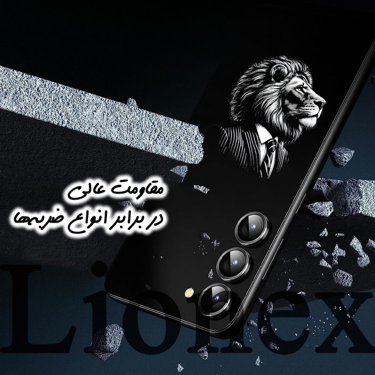 محافظ لنز دوربین لایونکس مدل RINGLIO مناسب برای گوشی موبایل اپل iPhone 15 Pro Max