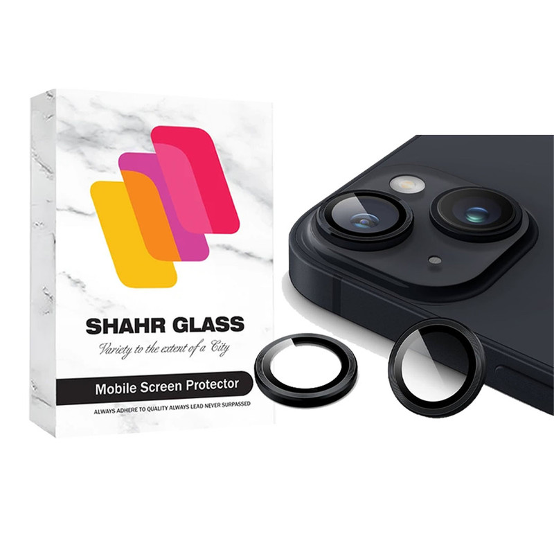 محافظ لنز دوربین شهر گلس مدل RINGSHA مناسب برای گوشی موبایل اپل iPhone 14 Plus