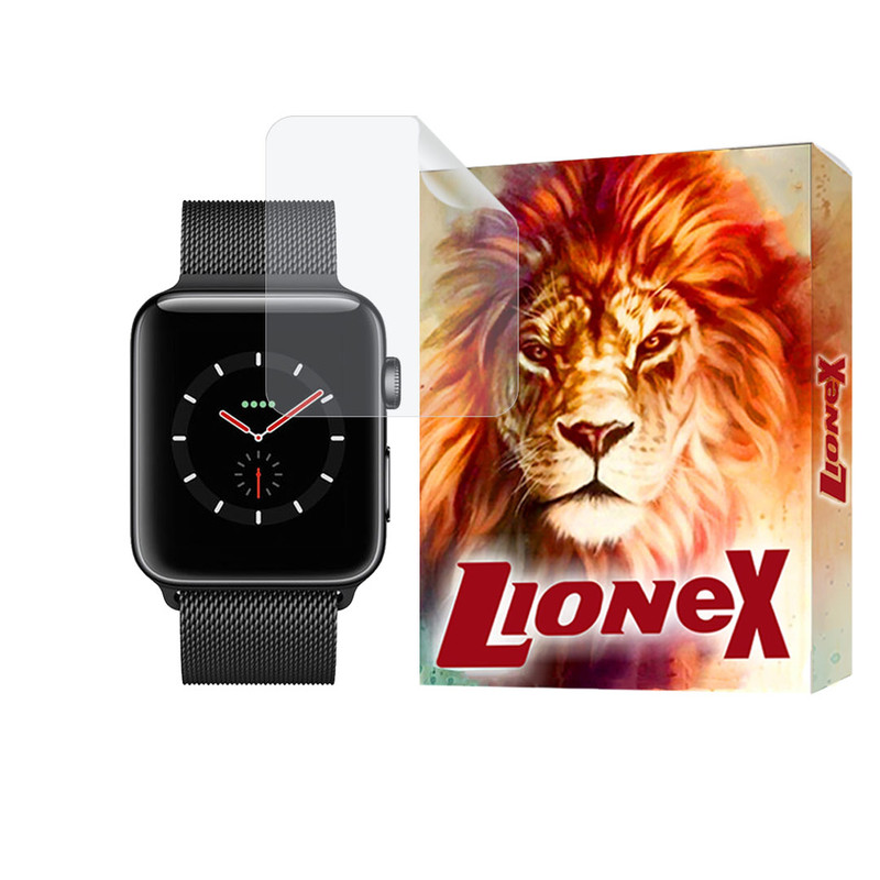 محافظ صفحه نمایش نانو لایونکس مدل MTBWL مناسب برای اپل واچ  series 3 42 mm