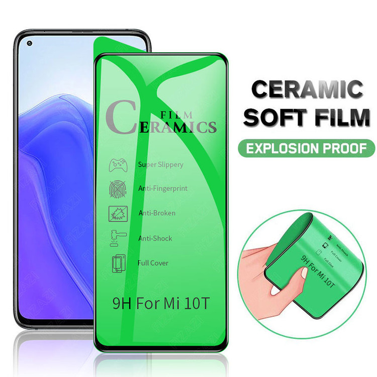 محافظ صفحه نمایش سرامیکی شهر گلس مدل CRM مناسب برای گوشی موبایل شیائومی Poco M5