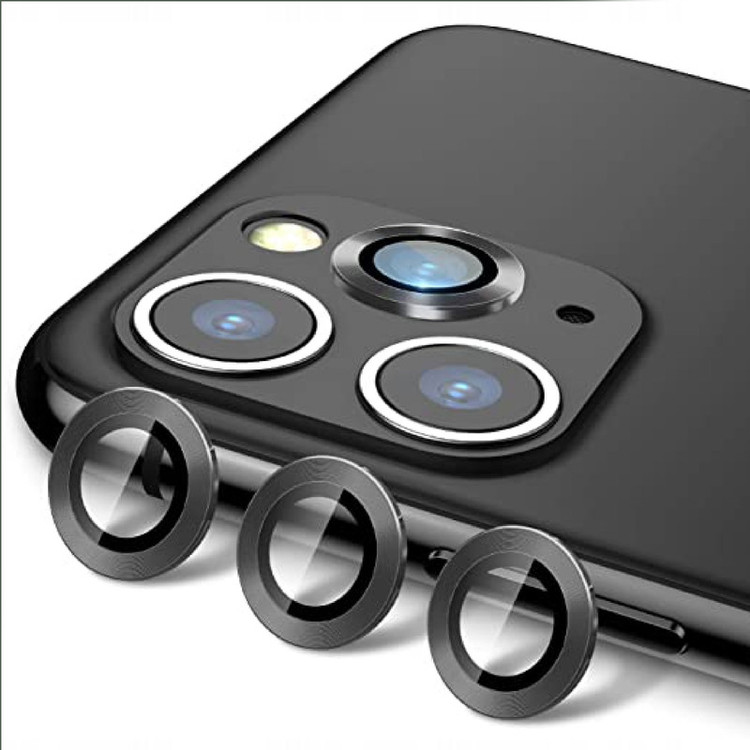 محافظ لنز دوربین شهر گلس مدل 2S-RING مناسب برای گوشی موبایل اپل iPhone 12 Pro Max به همراه محافظ صفحه نمایش
