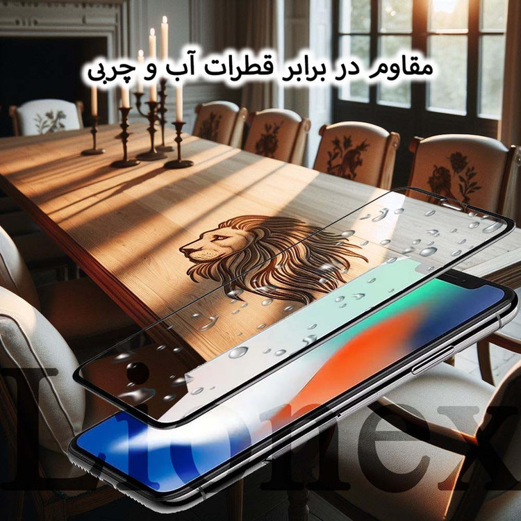 محافظ صفحه نمایش سرامیکی شفاف لایونکس مدل CERAMICNANOLI مناسب برای گوشی موبایل شیائومی Redmi Note 10 5G / Poco M3 Pro 4G / Poco M3 Pro 5G به همراه محافظ پشت گوشی هیدروژل