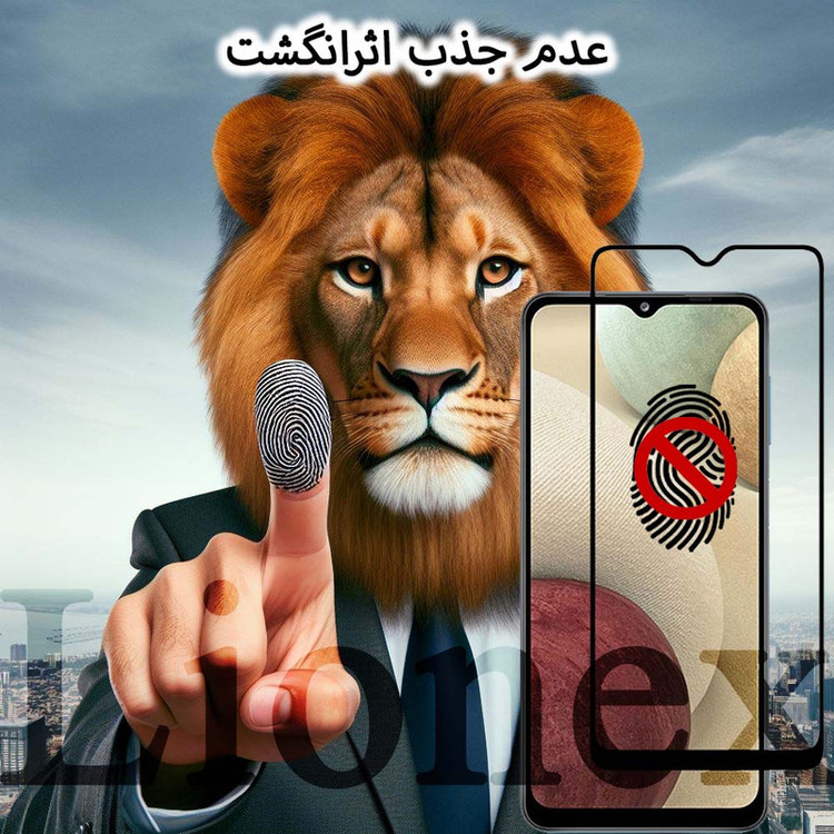 محافظ صفحه نمایش سرامیکی شفاف لایونکس مدل CERAMICNANOLI مناسب برای گوشی موبایل شیائومی Redmi 10C / Redmi 10 Power / Poco C40 به همراه محافظ پشت گوشی