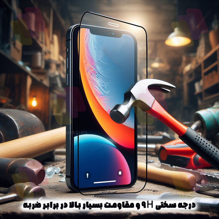 محافظ صفحه نمایش شفاف شهر گلس مدل CERAMINANOSH مناسب برای گوشی موبایل شیائومی Redmi Note 12 Pro 4G به همراه محافظ پشت گوشی