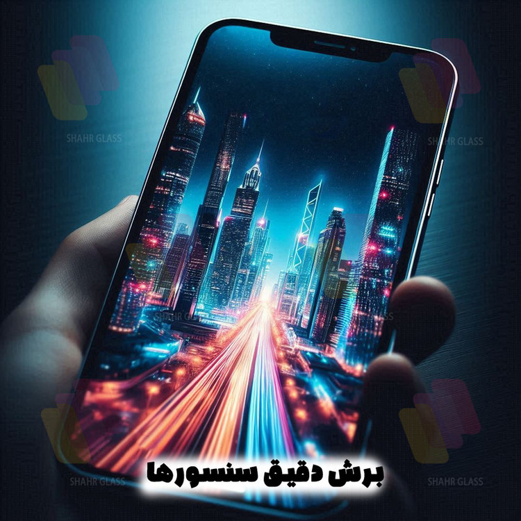 محافظ صفحه نمایش شفاف شهر گلس مدل CERAMINANOSH مناسب برای گوشی موبایل شیائومی Redmi Note 12 Pro 4G به همراه محافظ پشت گوشی