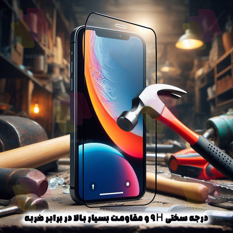 محافظ صفحه نمایش سرامیک شفاف شهر گلس مدل CERAMINANOSH مناسب برای گوشی موبایل سامسونگ Galaxy A34 5G به همراه محافظ پشت گوشی