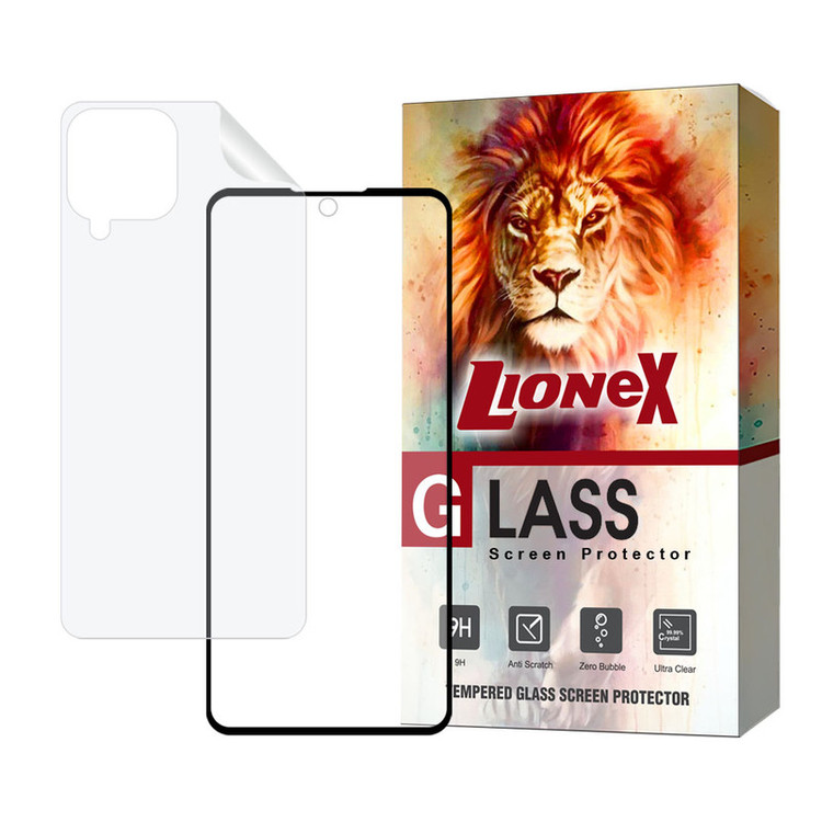 محافظ صفحه نمایش لایونکس مدل MCERAMNANOL مناسب برای گوشی موبایل سامسونگ Galaxy M62 / F62
