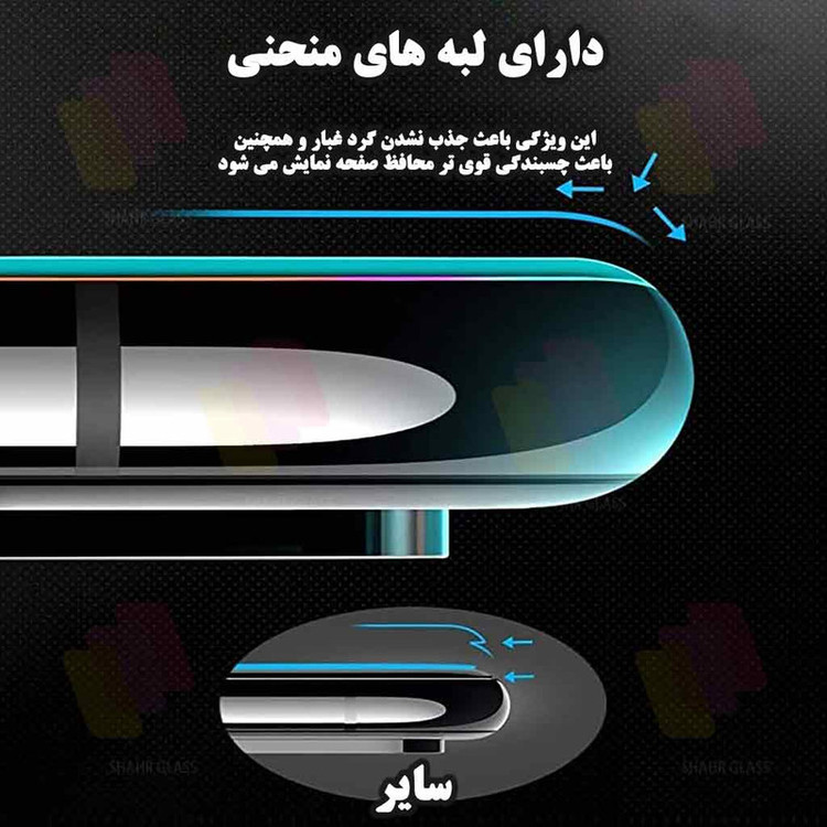 محافظ صفحه نمایش شهر گلس مدل ANTS20 مناسب برای گوشی موبایل سامسونگGalaxy F06 5G / Galaxy M06 5G / Galaxy A06 5G / Galaxy F16 5G / Galaxy M16 5G / ریلمی Realme C61 / Note 60 / Note 60x / رد تون Red Tone E10