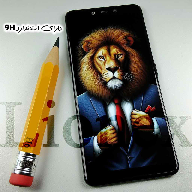 محافظ صفحه نمایش لایونکس مدل SUPERLIONEN مناسب برای گوشی موبایل اپل iPhone X / iPhone XS / iPhone 11 Pro