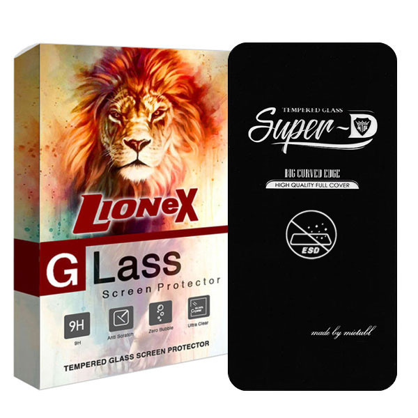محافظ صفحه نمایش لایونکس مدل SUPERLIONEN مناسب برای گوشی موبایل اپل iPhone X / iPhone XS / iPhone 11 Pro